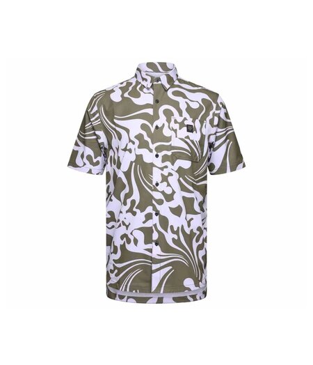 FOX Racing Apparel Ranger Short Sleeve Woven Jersey Military