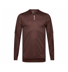 FOX Racing Apparel Mens Flexair Pro Long Sleeve Jersey Cocoa