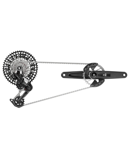 SRAM Eagle 90 DUB Mechanical T-Type Groupset 170mm (Rear Der, Trigger Shifter w/Clamp, Crankset DUB MTB Wide Crank DM 32T)