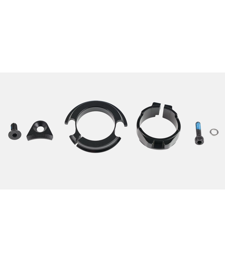 Specialized Headset Integrated Steerer Stop Assembly, w/ Castle Block Collar & Compression Ring (NO Bearings)