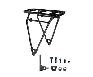 Turbo Tero Hardtail Rear Rack Black w/ Hardware