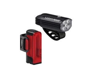 Fusion Drive Pro 600+ Front / Strip Drive 300+ Rear - LED Front and Rear Bike Light Combo