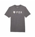 FOX Racing Apparel Mens Absolute Short Sleeve Tech Tee Heather Graphite Grey