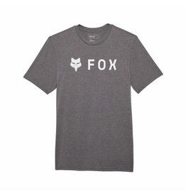 FOX Racing Apparel Mens Absolute Short Sleeve Tech Tee Heather Graphite Grey