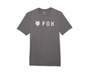 Mens Absolute Short Sleeve Tech Tee Heather Graphite Grey