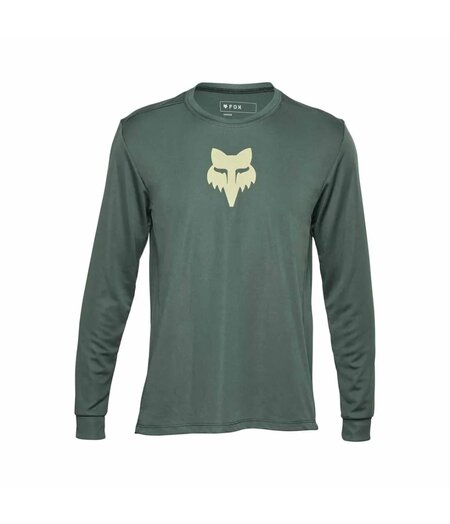 FOX Racing Apparel Youth Ranger Long  Sleeve Jersey Green Size SMALL