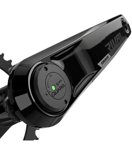 SRAM Rival 1x AXS D1 Quarq Road Power Meter DUB Wide Crankset, 12-Speed, 8-Bolt Direct Mount, 40T