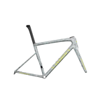 Specialized S-Works Tarmac SL8 Frameset Satin Liquid Silver / Multi-Color Dry Impasto / Gloss Team Yellow Tint
