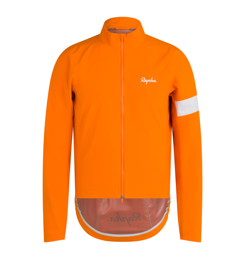 Rapha Men's Core Rain Jacket Bright Orange