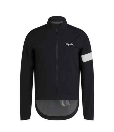 Rapha Men's Core Rain Jacket Black / White