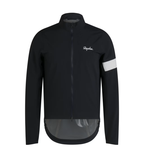 Rapha Men's Core Rain Jacket Black / White