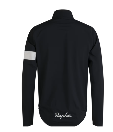 Rapha Men's Core Rain Jacket Black / White