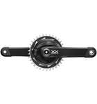 SRAM Crankset Powermeter XXSL Eagle Spider Q174 CL55 DUB MTB Wide 175mm Black 34t T-Type (BB and BB DUB spacers are not included)