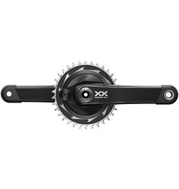 SRAM Crankset Powermeter XX SL Eagle Spider Q174 CL55 DUB MTB Wide 175mm Black 34t T-Type (BB and BB DUB spacers are not included)
