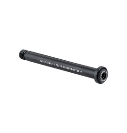 Bontrager Switch Lever Front 12mm Thru Axle, M12 Thread, 118.5mm Length, Black