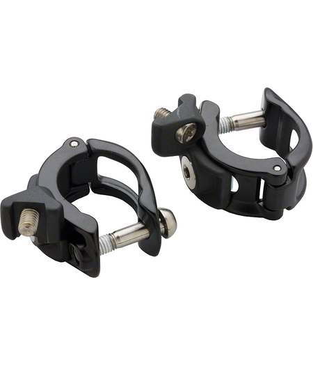 SRAM MatchMaker X, Pair, Black with Titanium bolts