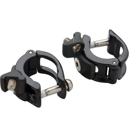 SRAM MatchMaker X, Pair, Black with Titanium bolts