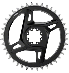 SRAM RED X-Sync Chainring - 12/13-Speed, 8-Bolt Direct Mount, 6.5mm Offset, Black/Silver, E1