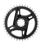SRAM RED X-Sync Chainring - 12/13-Speed, 8-Bolt Direct Mount, 6.5mm Offset, Black/Silver, E1