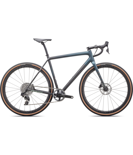 Specialized Crux Pro Satin Carbon / Deep Lake Metallic / Smoke / White Sage Metallic