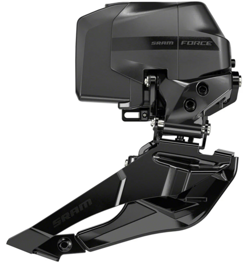 SRAM Force AXS Wide eTap Front Derailleur - 2x12-Speed, Braze-On, (Battery Not Included), Iridescent Gray, D2