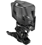 SRAM Force AXS Wide eTap Front Derailleur - 2x12-Speed, Braze-On, (Battery Not Included), Iridescent Gray, D2