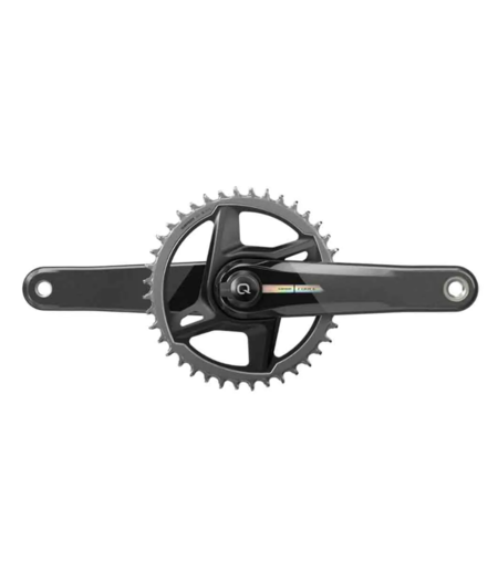 SRAM Force 1x AXS D2 - Unicorn Grey w/Laser Foil - Road Power Meter Spindle DUB 172.5mm - 40T Direct Mount (BB not included)