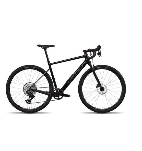 Santa Cruz Stigmata 4 CC Rival 1X Ruby AXS-Kit Gloss Black sparkle