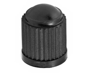 Valve Cap - Schrader (American) Valve - Black Plastic