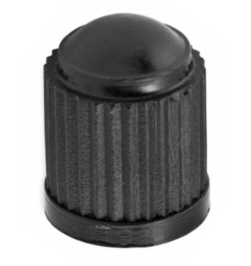 Valve Cap - Schrader (American) Valve - Black Plastic
