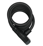 Abus Primo Spiral Cable Key Lock 5510K/180cm x 10mm + SCMU Bracket, Black - Level 3