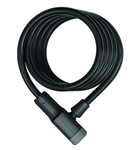 Abus Primo Spiral Cable Key Lock 5510K/180cm x 10mm + SCMU Bracket, Black - Level 3