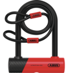 Abus Ultimate Mini 420K Key U-Lock (150HB 140x14mm) +USH Bracket & Cobra 120cm x 10mm Cable - Level 10