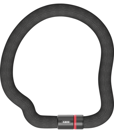 Abus Goose Key Lock 6206K/110cm x 6mm, Black - Level 7