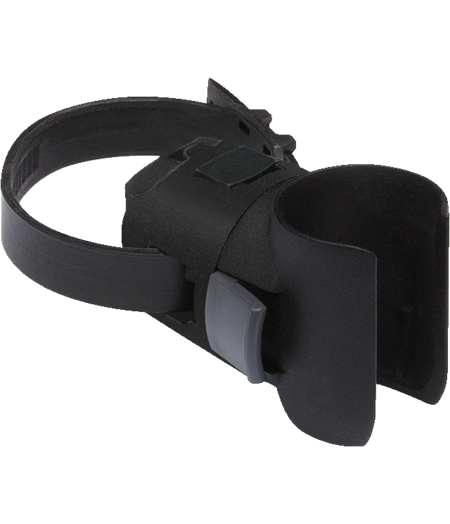 Abus Steel-O-Flex Microflex Cable Key Lock 6615K/85cm x 15mm + SCMU Bracket, Black - Level 5