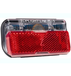 BUSCH & MULLER Dynamo REAR Light - Toplight Line plus, LED rear light, 50mm fixing, 320degree Vis, Rack mounted