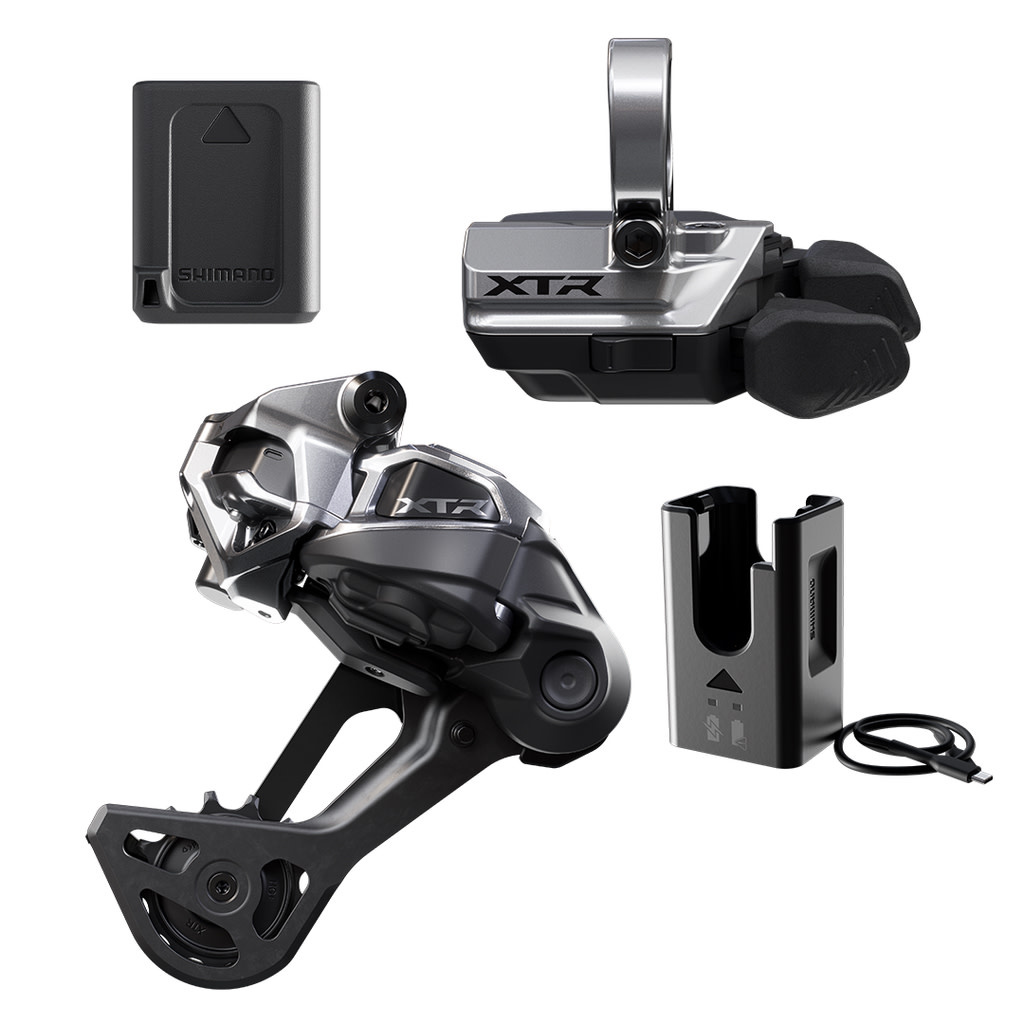 Shimano GP-M9250 Di2 Drivetrain Kit XTR - RD-M9250-SGS, BT-DN320
