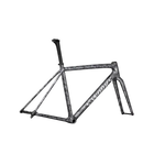 Specialized S-Works Crux Frameset Satin Carbon/Multi-Color Blurred Impasto/Gloss White Metallic Silver