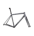 Specialized S-Works Crux Frameset Satin Carbon/Multi-Color Blurred Impasto/Gloss White Metallic Silver