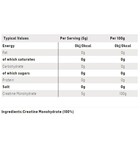 SiS Creatine Monohydrate 400gram Unflavoured