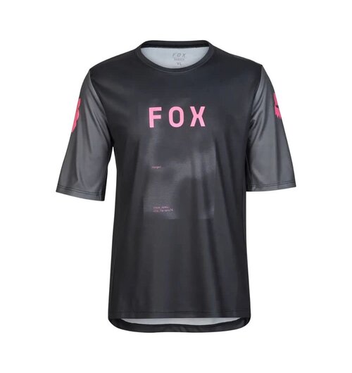 FOX Racing Apparel Youth Ranger Short Sleeve Jersey Taunt Black