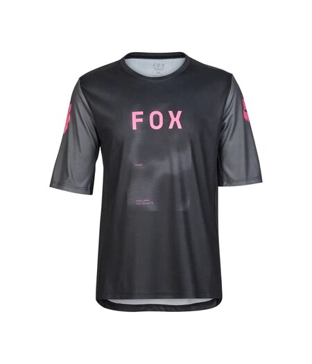 FOX Racing Apparel Youth Ranger Short Sleeve Jersey Taunt Black