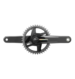 SRAM Crankset Force 1x AXS D2 - Unicorn Grey w/Laser Foil - Road Power Meter Spindle DUB 175mm - 40T Direct Mount (BB not included)