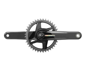 Crankset Force 1x AXS D2 - Unicorn Grey w/Laser Foil - Road Power Meter Spindle DUB 175mm - 40T Direct Mount (BB not included)