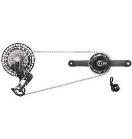 SRAM XX SL T-Type Eagle Transmission Power Meter Group - 165mm, 34t Chainring, AXS POD Controller, 10-52t Cassette