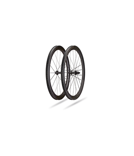 Roval Rapide CLX III Carbon Wheelset - Front & Rear Pair 700c - Satin Carbon/Gloss Black
