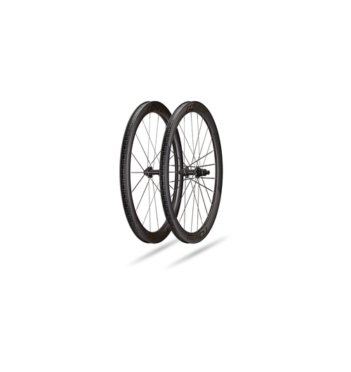 Roval Rapide CLX III Carbon Wheelset - Front & Rear Pair 700c - Satin Carbon/Gloss Black