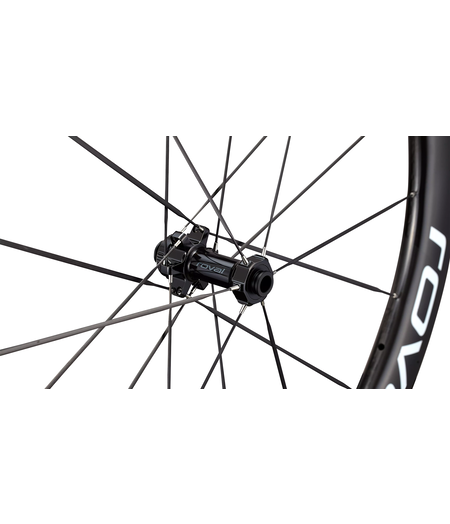 Roval Rapide CLX III Carbon Wheelset - Front & Rear Pair 700c - Satin Carbon/Gloss White