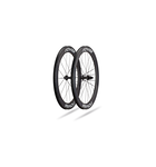 Roval Rapide Sprint CLX Carbon Wheelset - Front & Rear Pair 700c - Satin Carbon/Gloss White