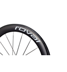 Roval Rapide Sprint CLX Carbon Wheelset - Front & Rear Pair 700c - Satin Carbon/Gloss White